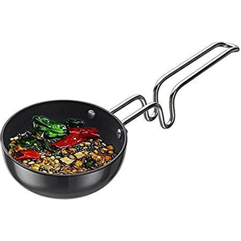 IDEAL PRIME IDEAL PRIME Elegant Aluminium Non Stick 12 Cavity Appam Patra Tadka Pan Combo Durable Appa Maker Paniyarrakal Paniyaram Baghari Vaghari Cookware Set Pack of 2  - Image 3