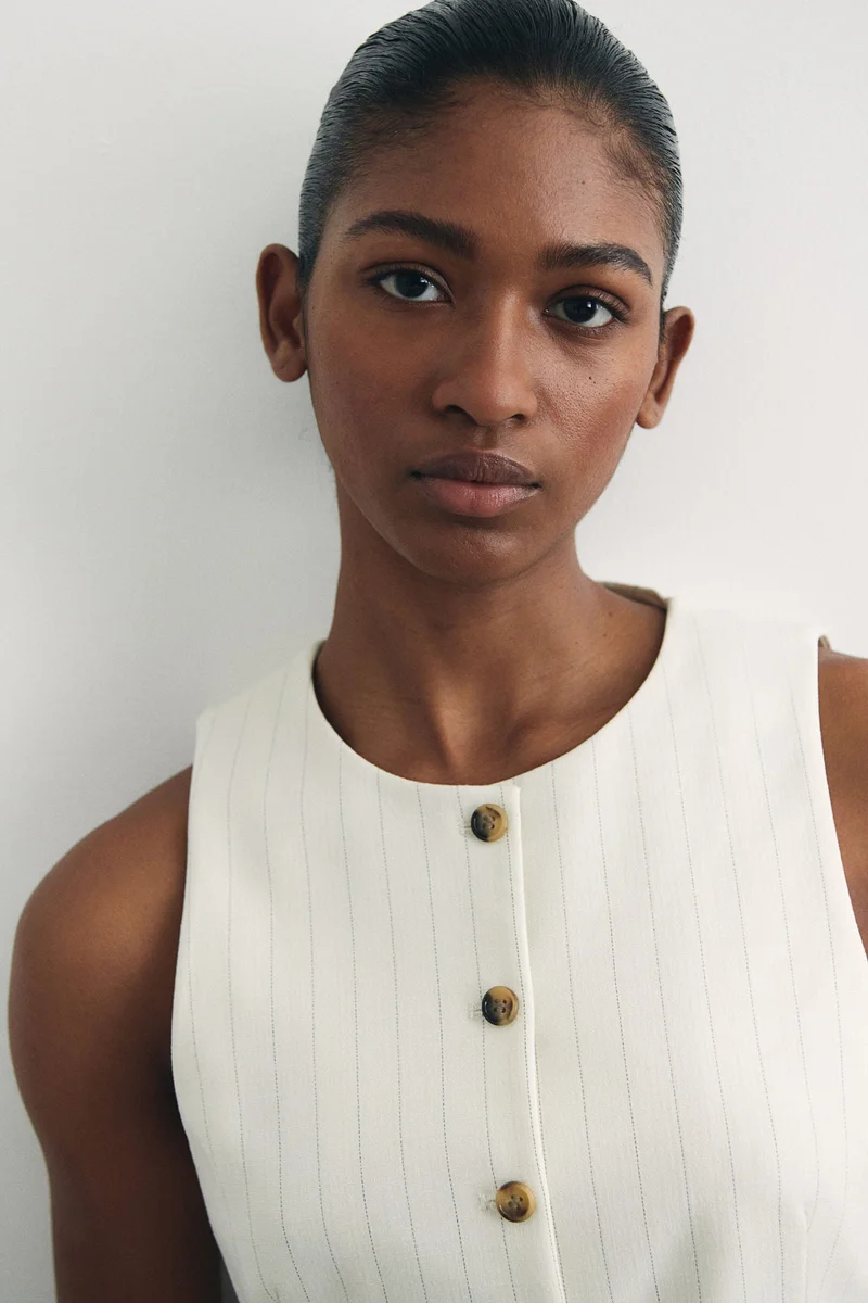 H&M Long suit waistcoat