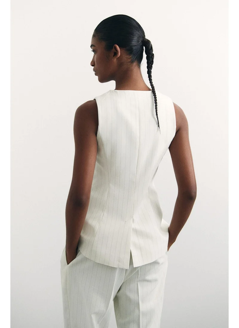 H&M Long suit waistcoat