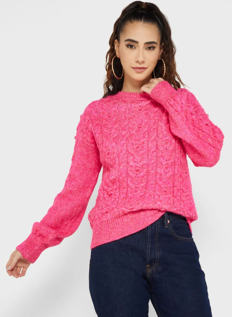 Ginger Cable Knit Jumper