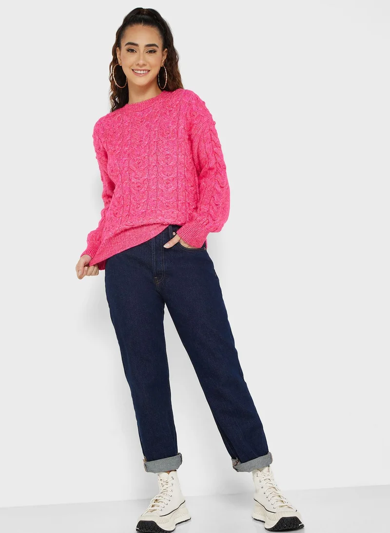 Ginger Cable Knit Jumper