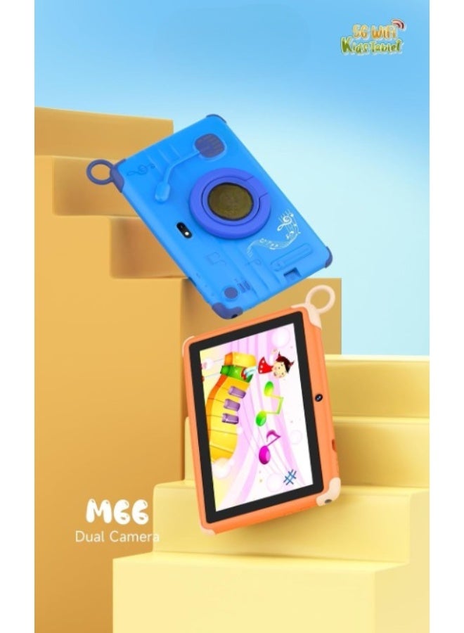 REBENUO M66 Kids Tablet, 7-inch HD Display, 4GB+128GB, Dual Camera, 5G WiFi, 3000mAh Battery - Image 3