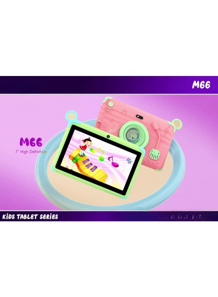 REBENUO M66 Kids Tablet, 7-inch HD Display, 4GB+128GB, Dual Camera, 5G WiFi, 3000mAh Battery - Image 4