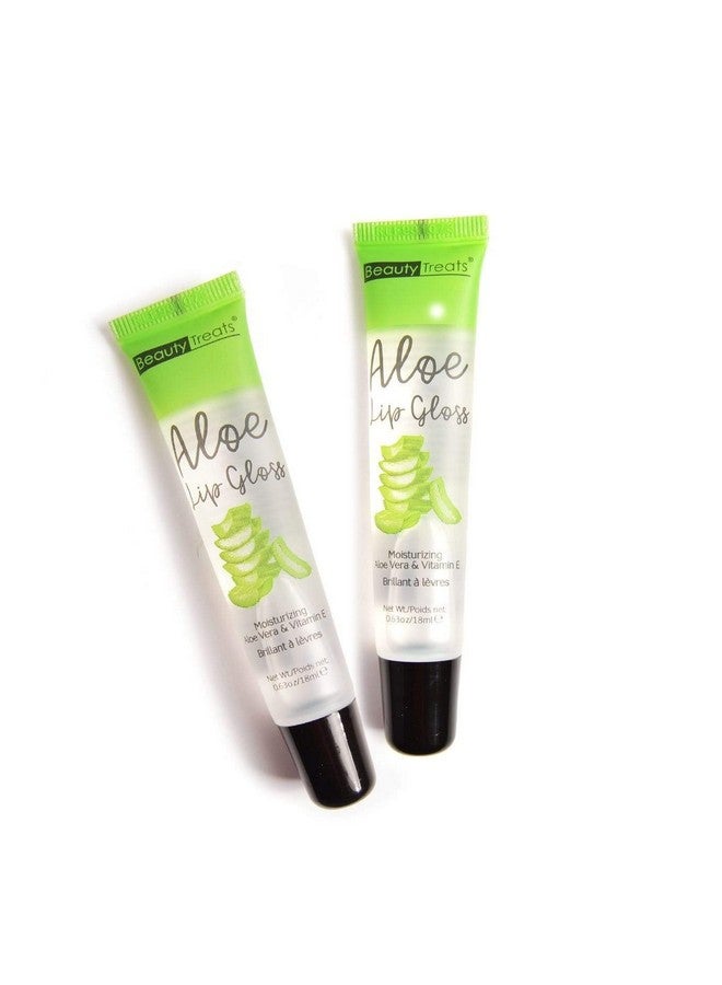 Beauty Treats Treats Aloe Lip Gloss Moisturizing Aloe Vera & Vitamin E  - Image 2