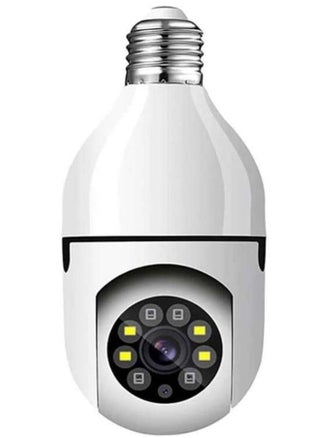 1080P WiFi Camera Light Bulb Security Camera Wireless Outdoor Indoor 5G WiFi Cameras for Home 360° Panoramic Motion Detection and Alarm Two-Way Audio Based E27 Socket - pzsku/Z516A9152125F1C5A5BBCZ/45/_/1732962735/af91eb9b-142c-44d3-ab8c-9687a41c4e2b