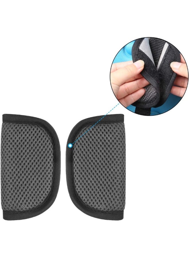 accmor وسادات كتف حزام مقعد السيارة من أكمور للأطفال، أغطية حزام مقعد السيارة الناعمة، أغطية حزام الأمان لمقاعد السيارة، عربة الأطفال، عربة الدفع - Image 2