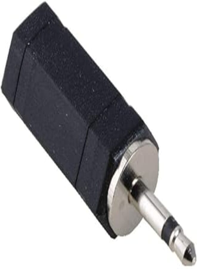 OR 2.5mm Male Plug Mono to 3.5mm 1/8 Female Audio Adapter Converter for Headphones"
