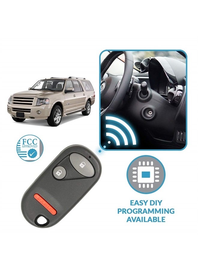 Keyless2Go - Replacement for New Keyless Entry Remote Key Fob NHVWB1U523 or NHVWB1U521 - Image 1