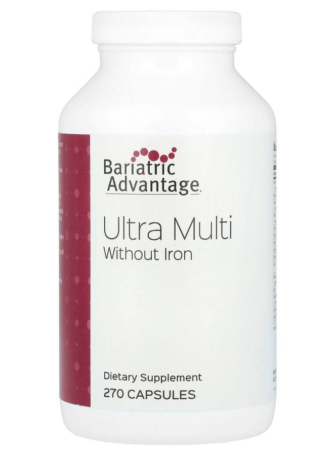 Bariatric Advantage Ultra Multi without Iron 270 Capsules - Image 1