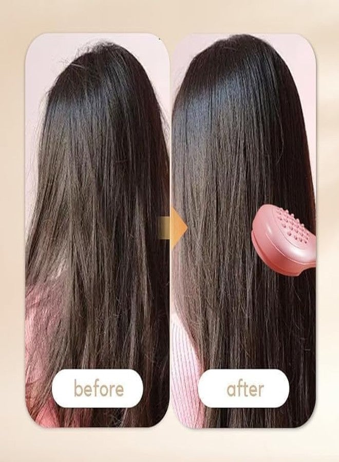 DEVHEART Retractable Hair Brush With Self-Cleaning Bristles, Anti-Static, Telescopic Design for All Hair Types and Wigs, Anti-Static Scalp Massage Comb, Multifunctional Brush For All Hair Types - Image 4