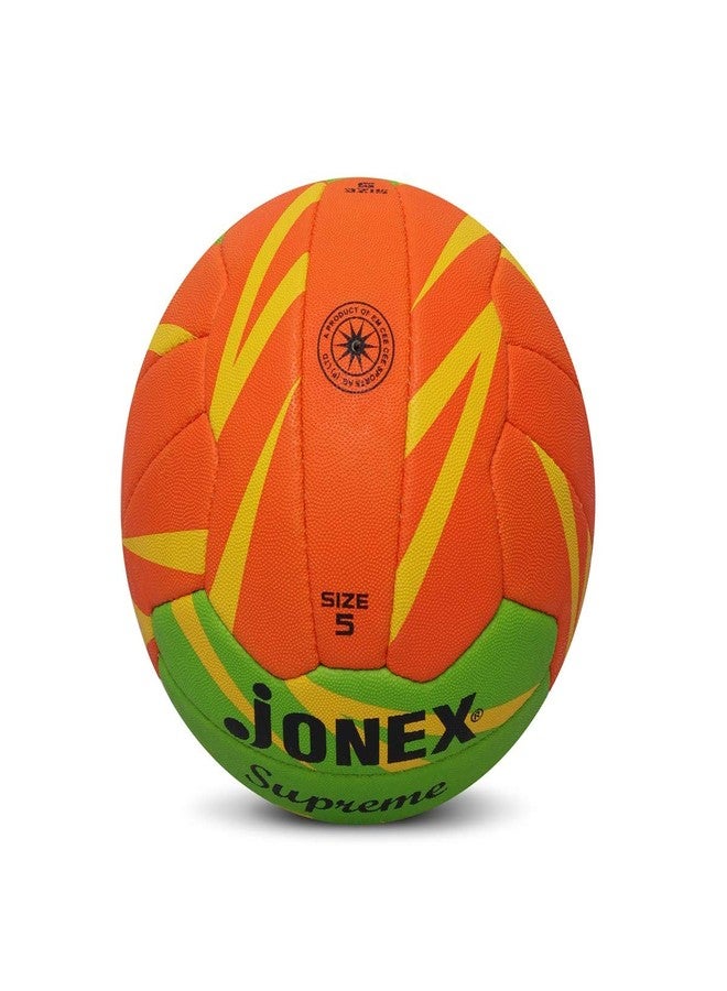 جونيكس كرة الشبكة JJ Jonex Supreme مقاس 5، برتقالي - Image 4