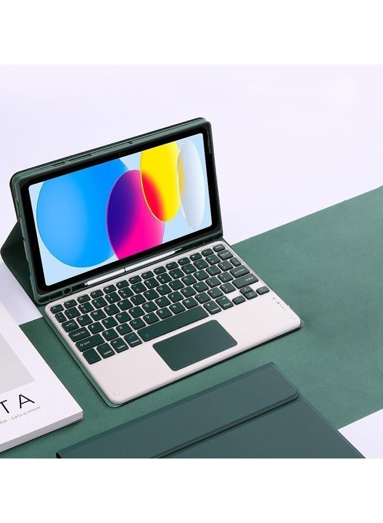 general Keyboard Case Compatible with Samsung Galaxy Tab S10 FE Plus Tab S10 FE+ 13.1 inch 2025 Magnetic Removable Wireless Keyboard Cover with Pen Holder - Image 1