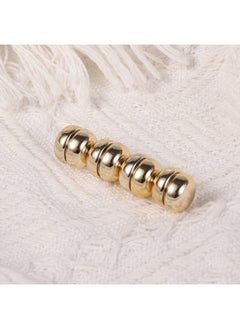 SAVITA 4PCS Hijab Magnet, Strong Hijab Magnets Pins Multi-Use Scarf Magnets for Women Girls Kids Scarf Magnets for Hijab (Gold)  - Image 4