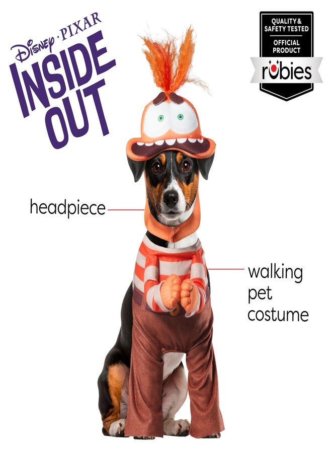 Rubies Disney Inside Out: Anxiety Pet Costume for For Dogs or Cats, Medium - Image 2