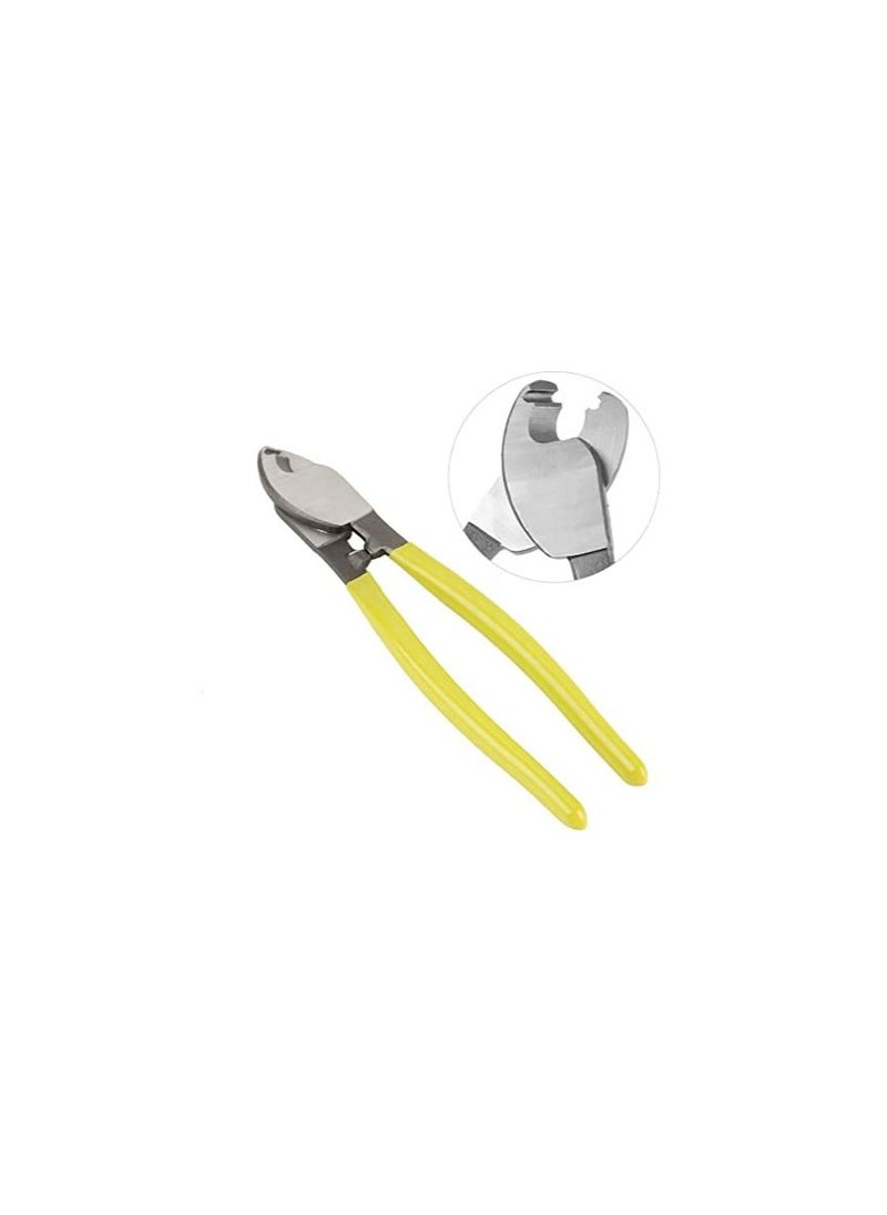 AQSON - 10” Cable Pliers Wire Cutter Wire Cutting Chrome Vanadium Steel for high voltage PE soft copper wires - Image 1