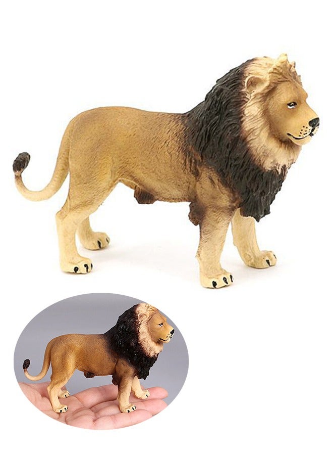 Children'S Animal Toy Lion Animal Statue, Realistic Animal Figurines, Wild New Lion, Animal Growth Cycle Biological Model, Children'S Puzzle Toy, Learning Gifts  - Image 1