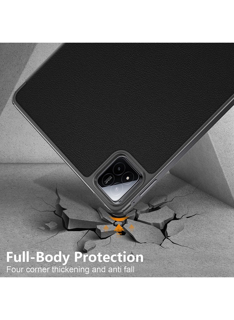 Theodor Protective Flip Case For Xiaomi Pad 7 & Xiaomi Pad 7 Pro With Trifold Stand Auto Wake Sleep Shockproof Cover - Abstract4  - Image 3