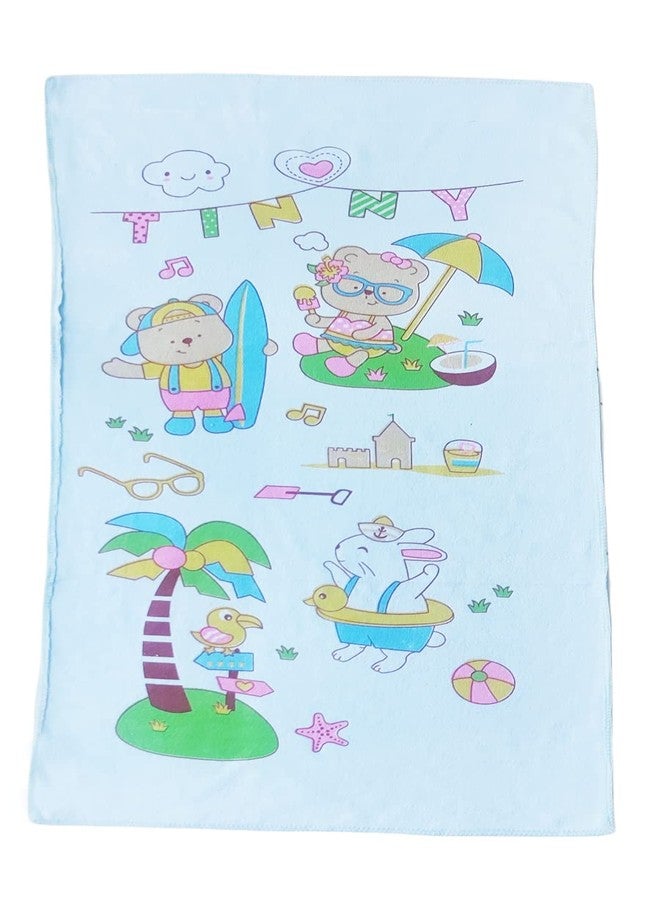 Yookidoo 100% Soft Cotton Baby Bath Towel for Infants/New Born/Babies (0-12 Months) (Colours & Prints Vary) (Pack of 1 Towel) - Image 5