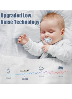 NIBEMINENT Electric Nasal Aspirator, Baby Cleaning with 3 Suction Levels and 2 Silicone Nozzles, Soft Music for Newborns Toddlers  - Image 4