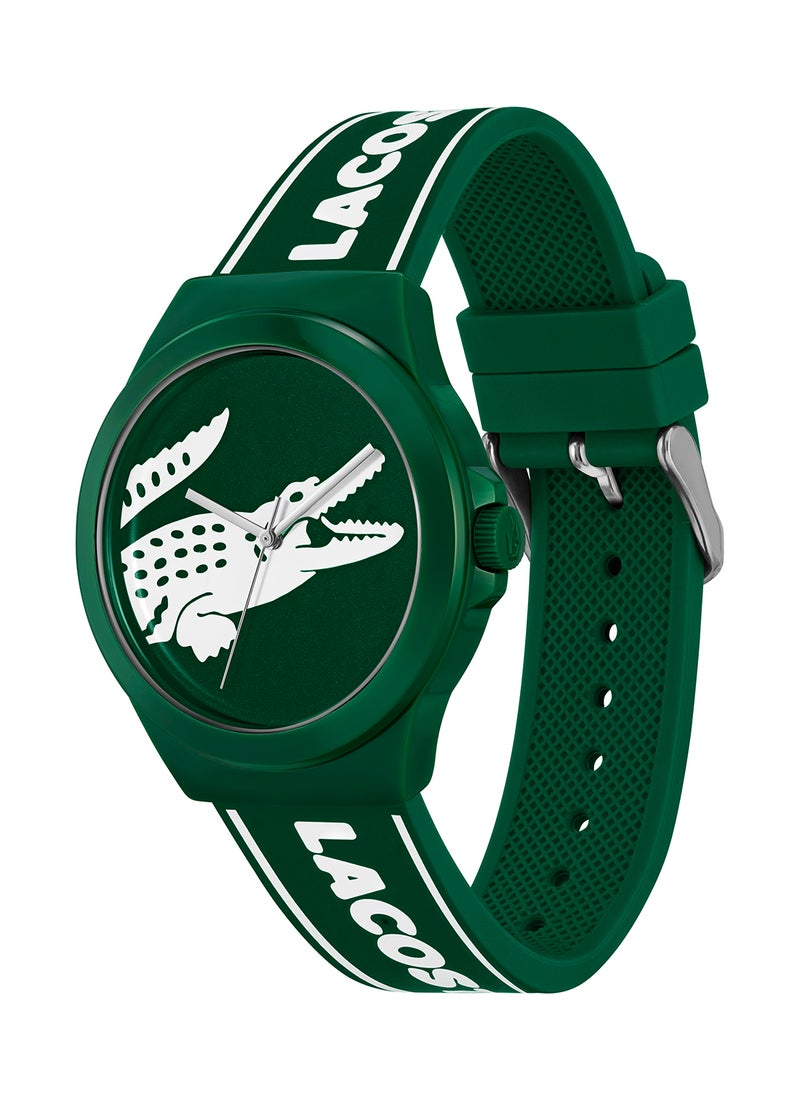 LACOSTE Men's Analog Round Shape Silicone Wrist Watch 2011309 - 42 Mm  - Image 1