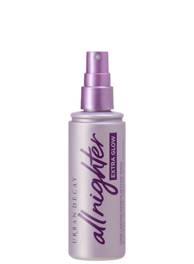 اربن ديكاي بخاخ أول نايتر اكسترا جلو لتثبيت المكياج، 118 مل