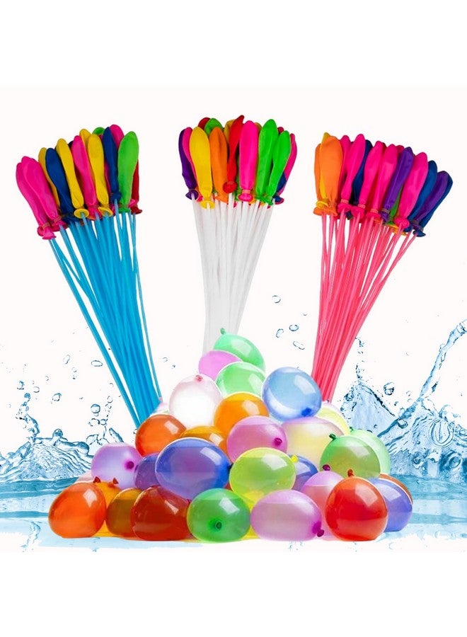 Ascension Set of 3 Bunch 111 Holi Magic Water Balloons/Multcolor Filling in 60 Seconds Easy Quick Start Splash Party with Kids and Adults Magic Balloons for Holi Summer Party - Image 1