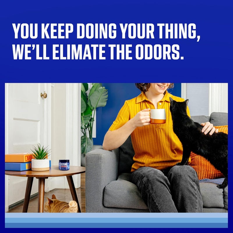 Ozium 4.5 Oz. Odor Eliminating Gel for Homes, Cars, Offices and More, Original, 4 Pack - Image 2