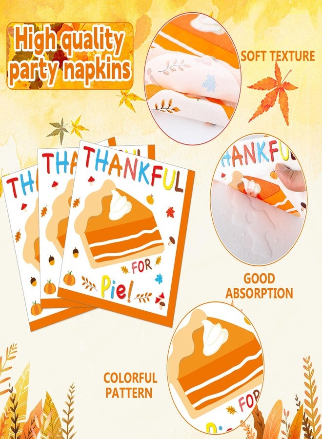 Oitnlaughter 50Pcs Thanksgiving Paper Oval Plates Large 11inch Turkey Plates and Napkins for Fall Party Decorations Disposable Give Thanks Dish Tray Platters for Thanksgiving Autumn Harvest Party Supplies - Image 4