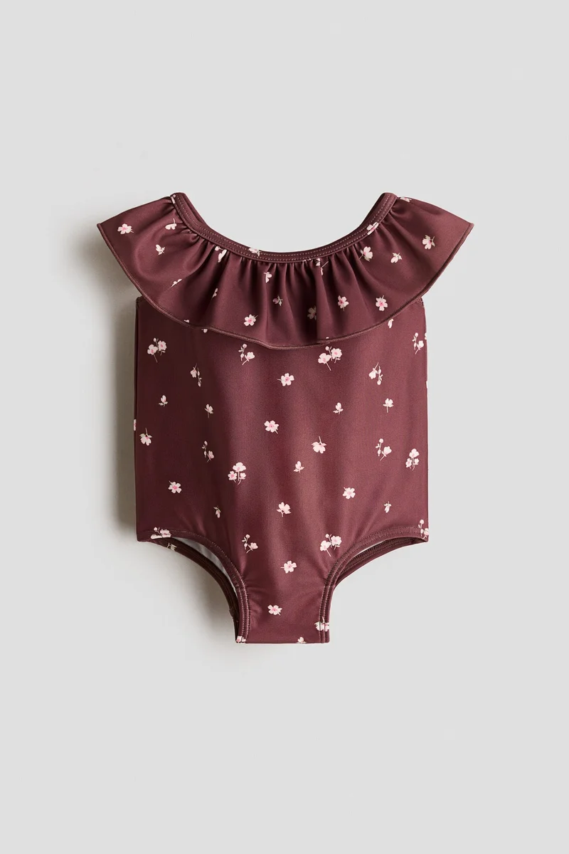 H&M Frill-trimmed swimsuit