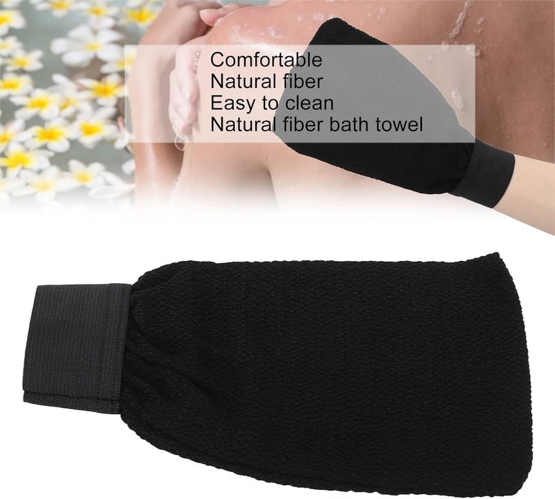 klarako Exfoliating Gloves,Deep Cleaning Exfoliating Mitt Body Scrubber Portable Skin Care Tool for Shower Bath - Image 4
