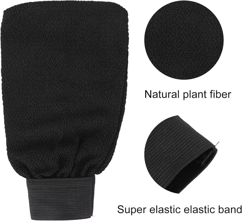 klarako Exfoliating Gloves,Deep Cleaning Exfoliating Mitt Body Scrubber Portable Skin Care Tool for Shower Bath - Image 3