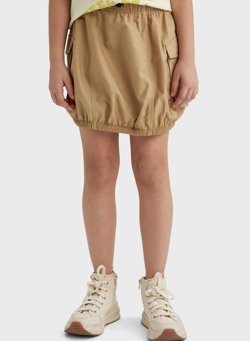 DeFacto Girl Poplin Regular Fit Skirt