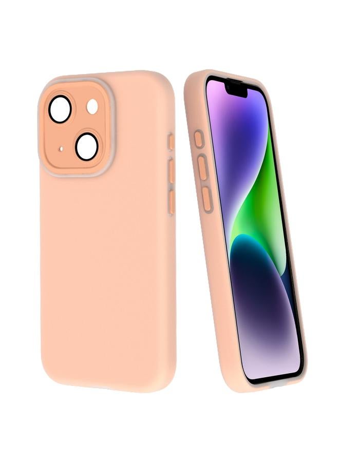 اس-توب جراب لهاتف iPhone 14، جراب هاتف دوبامين PC ذو ثقب دقيق - Image 1