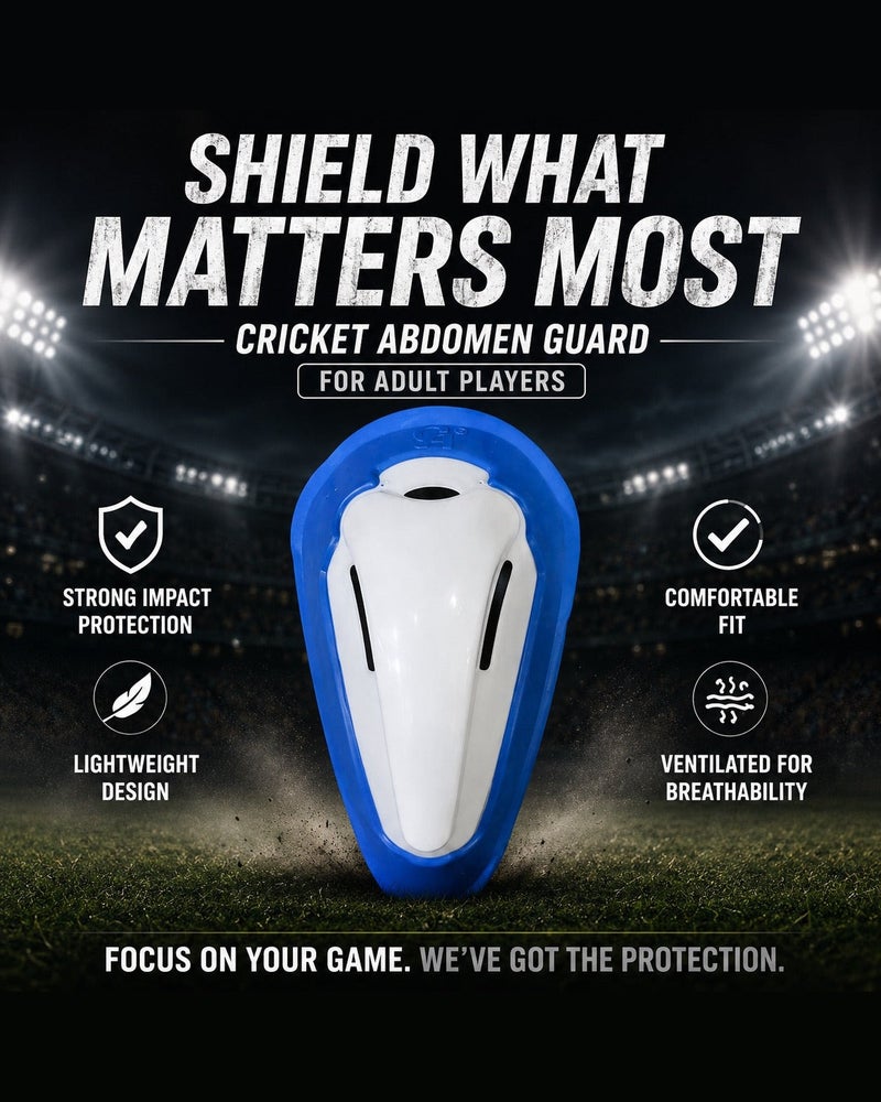 CA Gold Cricket Abdomen Guard - Mens Adult Groin Protector, Hardened Plastic - Image 5