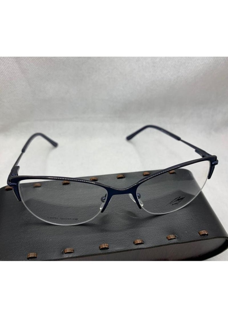 نظارة طبية نصف إطار  2-L30751 B 138  من أوناي - عين قطة - للنساء - Image 2