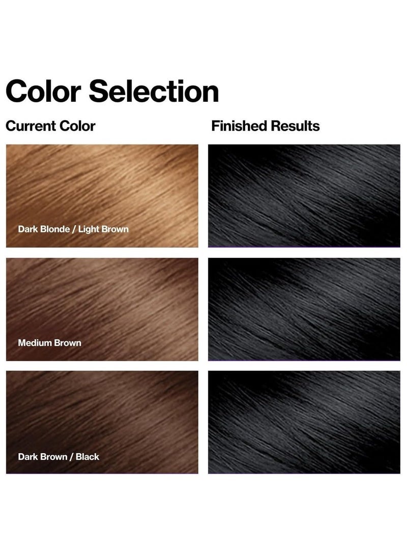Revlon Colorsilk Haircolor #10 Black - Image 3