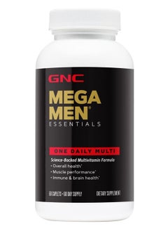 GNC Mega 1 Daily Multivitamin For Men For 19 Vitamins And Minerals 60 Count  - Image 1