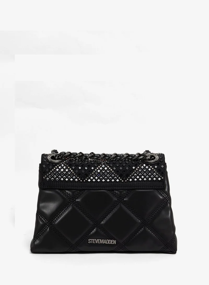 ستيف مادن Steve madden badalind women's black multicolor satchel bag