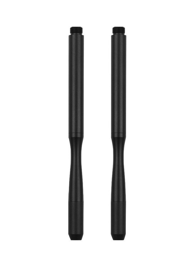 نيبمينينت طقم أقلام بسن دقيق مكون من قطعتين. أسود - Image 1