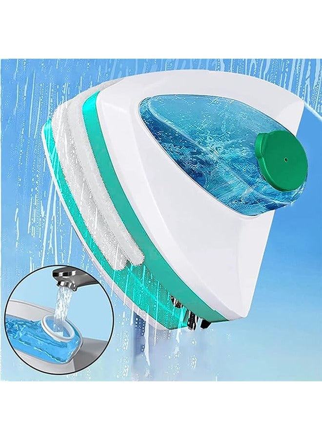 Arabest Magnetic Glass Cleaning Brush,Wash Window Wiper Magnetic Brush,Double Side Household Glass Cleaner Magnetic Window Cleaning Brush Tool (15-26mm) - Image 1
