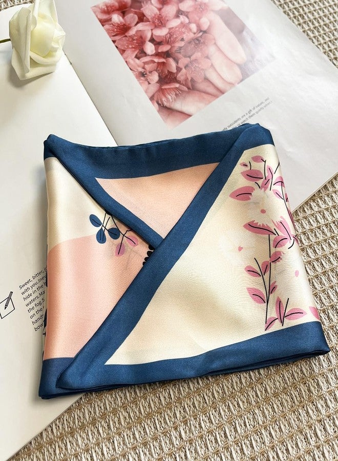 FONYVE Silk Head Scarf for Hair Fashion Headwrap for Women Lightweight Neck Tie - Image 5