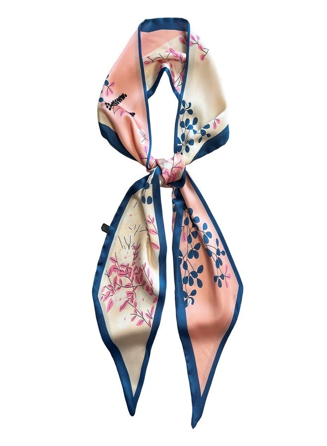 FONYVE Silk Head Scarf for Hair Fashion Headwrap for Women Lightweight Neck Tie - Image 1