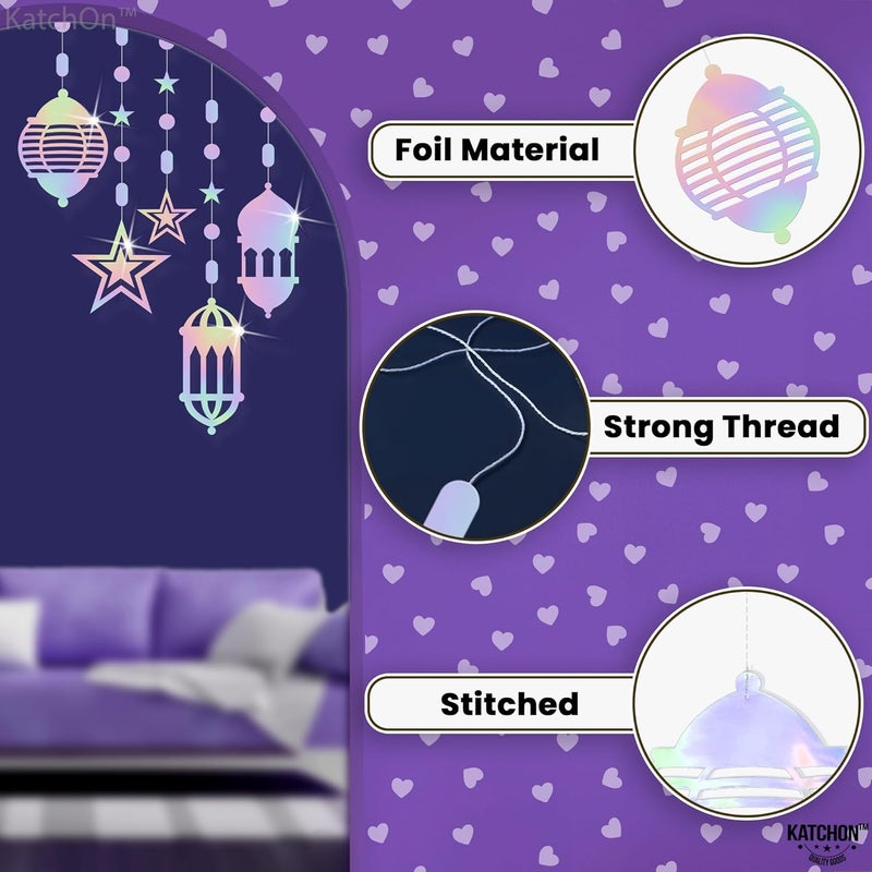 KatchOn Eid Mubarak Decorative Garland – Eid Party Garland for Decorations – Pack of 1 - Image 3