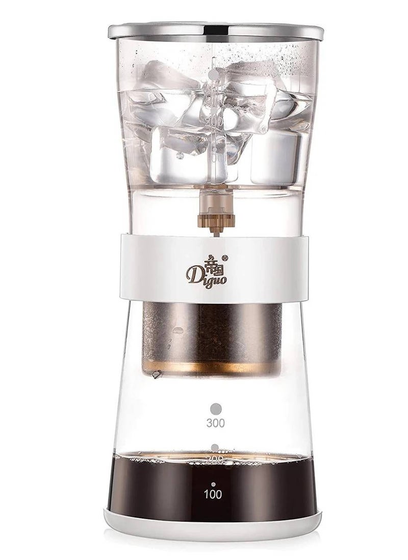 Diguo Diguo Cold Brew Coffee Dripper Adjustable Ice Dripper Glass Carafe Duth coffee maker  - Image 1