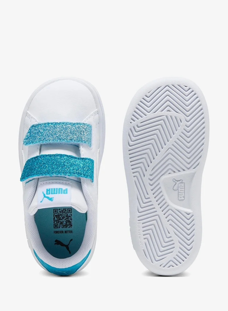 PUMA Kids Smash 3.0 L Glitter Velcro V