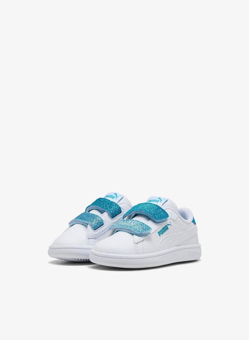 PUMA Kids Smash 3.0 L Glitter Velcro V - Image 3