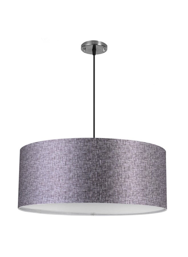 El Rawda Lighting Eimia Ceiling Lamp -1 Layer | modern decorative LED E27 pendant light ceiling lamp hanging | suitable for any room | Color: Silver | Size: 70x50 cm - Image 1