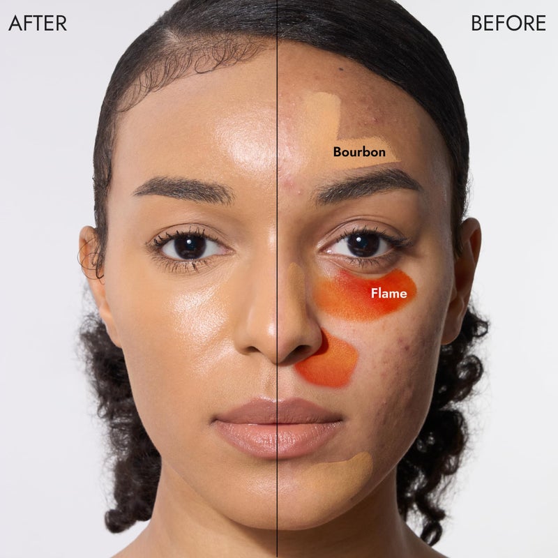 Cover FX Correct Stick Peach Color Corrector Concealer - Bourbon: Neutralize Darkness & Discoloration (Deep to Rich Skin Tones) - Creamy Lightweight Full Coverage - Image 2