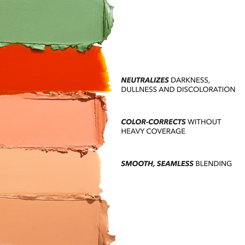 Cover FX Correct Stick Peach Color Corrector Concealer - Bourbon: Neutralize Darkness & Discoloration (Deep to Rich Skin Tones) - Creamy Lightweight Full Coverage - Image 3