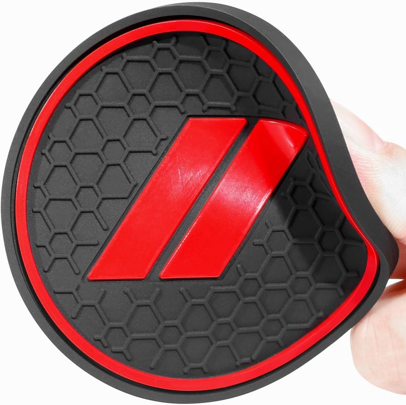 REMOCH Cup Holder Inserts for Dodge Durango (5pcs Set, Red) - Image 5